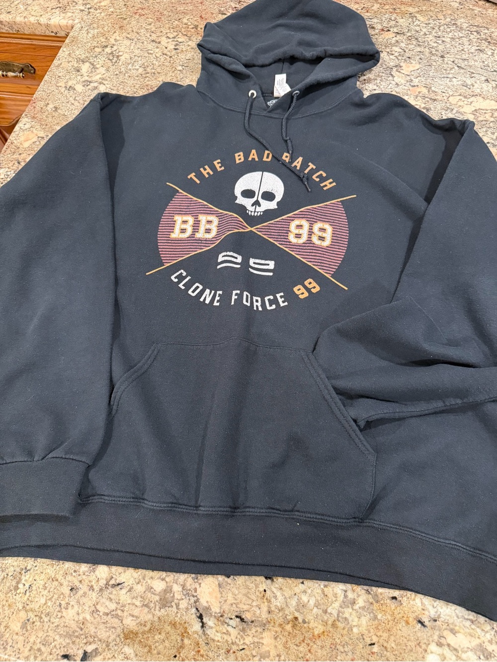 Jerzees Black 'The Bad Batch' Graphic Pullover Hoodie